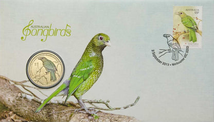 2013 $1 Australian Bird Songbirds PNC