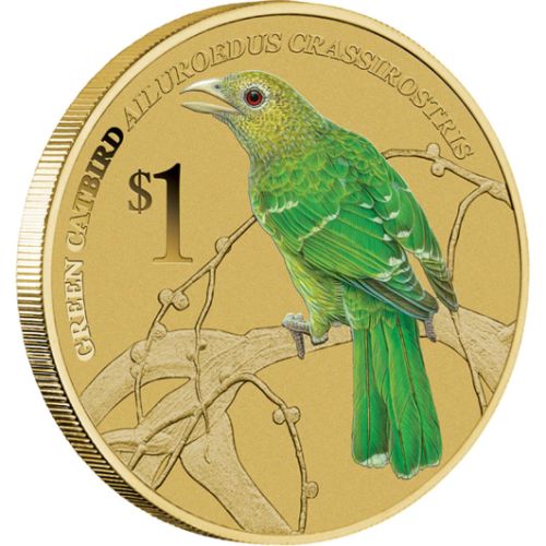 2013 $1 Australian Bird Songbirds PNC
