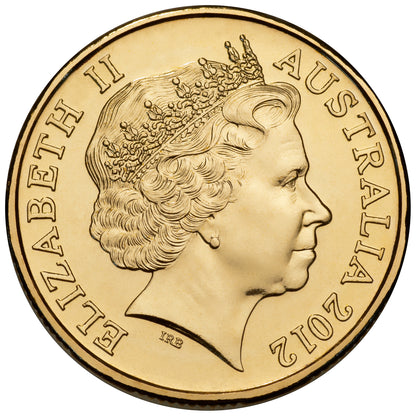 2012 $1 AFL Premiers Club Exclusive Sydney Swans Uncirculated Coin