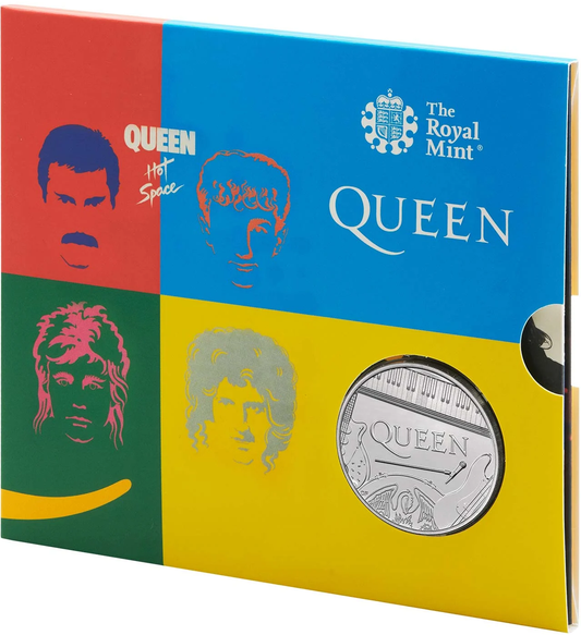 UK 2020 £5 Queen Hot Space Uncirculated Coin