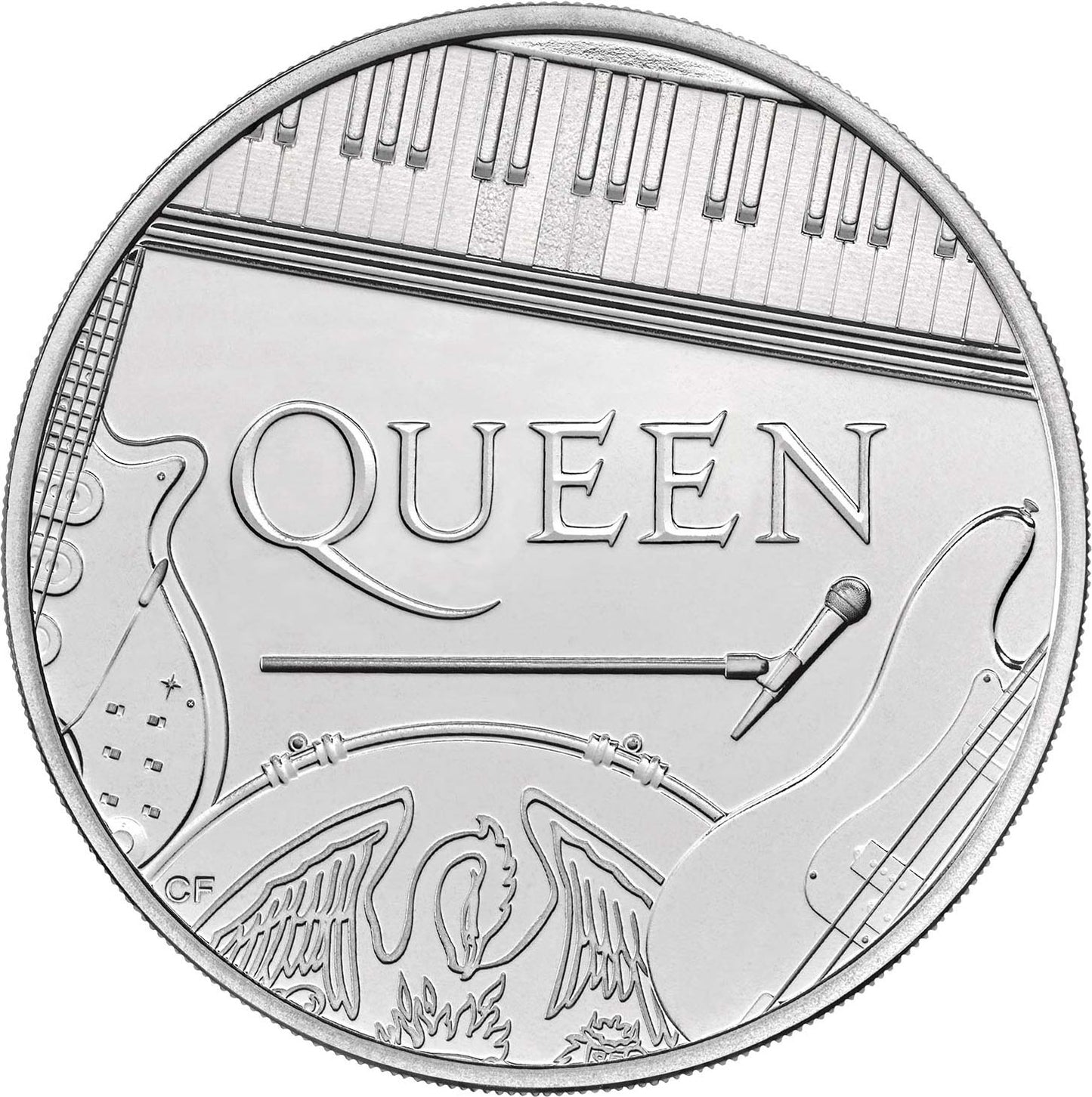 UK 2020 £5 Queen Hot Space Uncirculated Coin