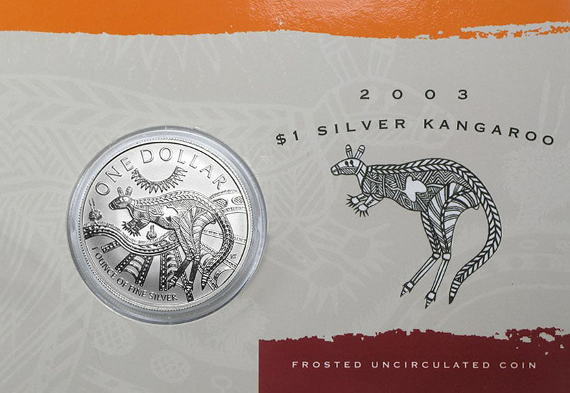 2003 $1 Kangaroo 1oz Silver Uncirculated Coin