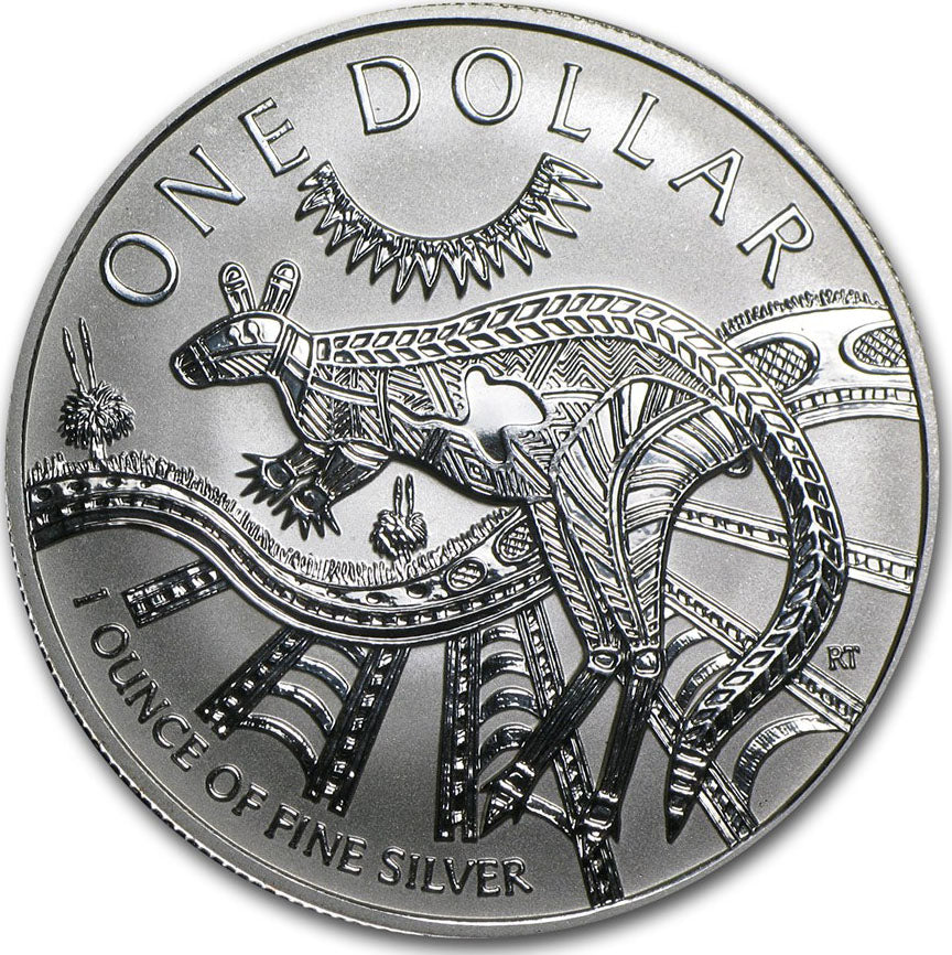 2003 $1 Kangaroo 1oz Silver Uncirculated Coin