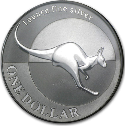 2004 $1 Kangaroo 1oz Silver Uncirculated Coin