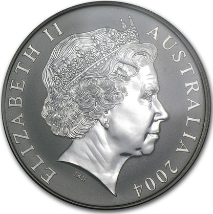 2004 $1 Kangaroo 1oz Silver Uncirculated Coin