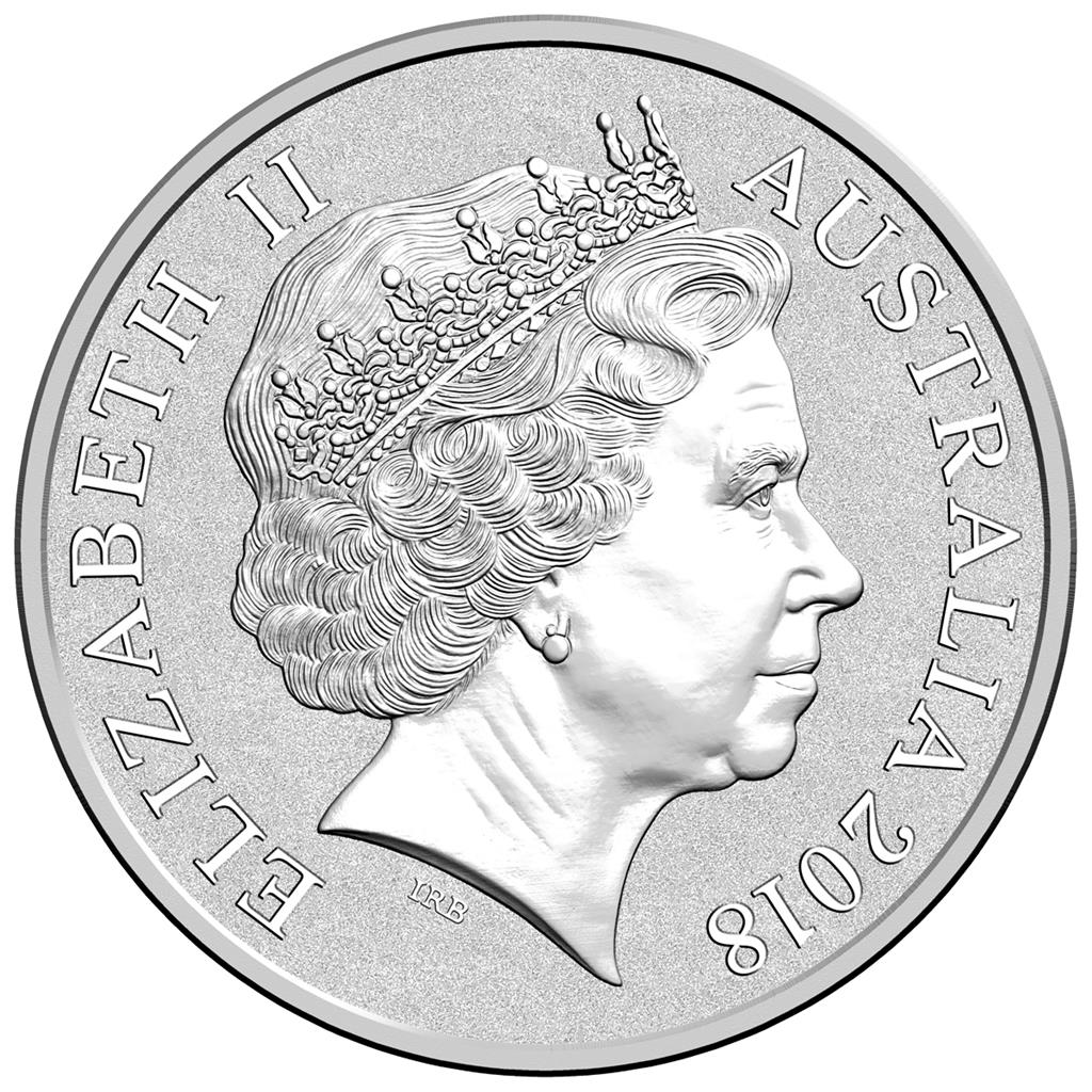 2018 $1 Kangaroo Seasons Change 1oz Silver Uncirculated Coin