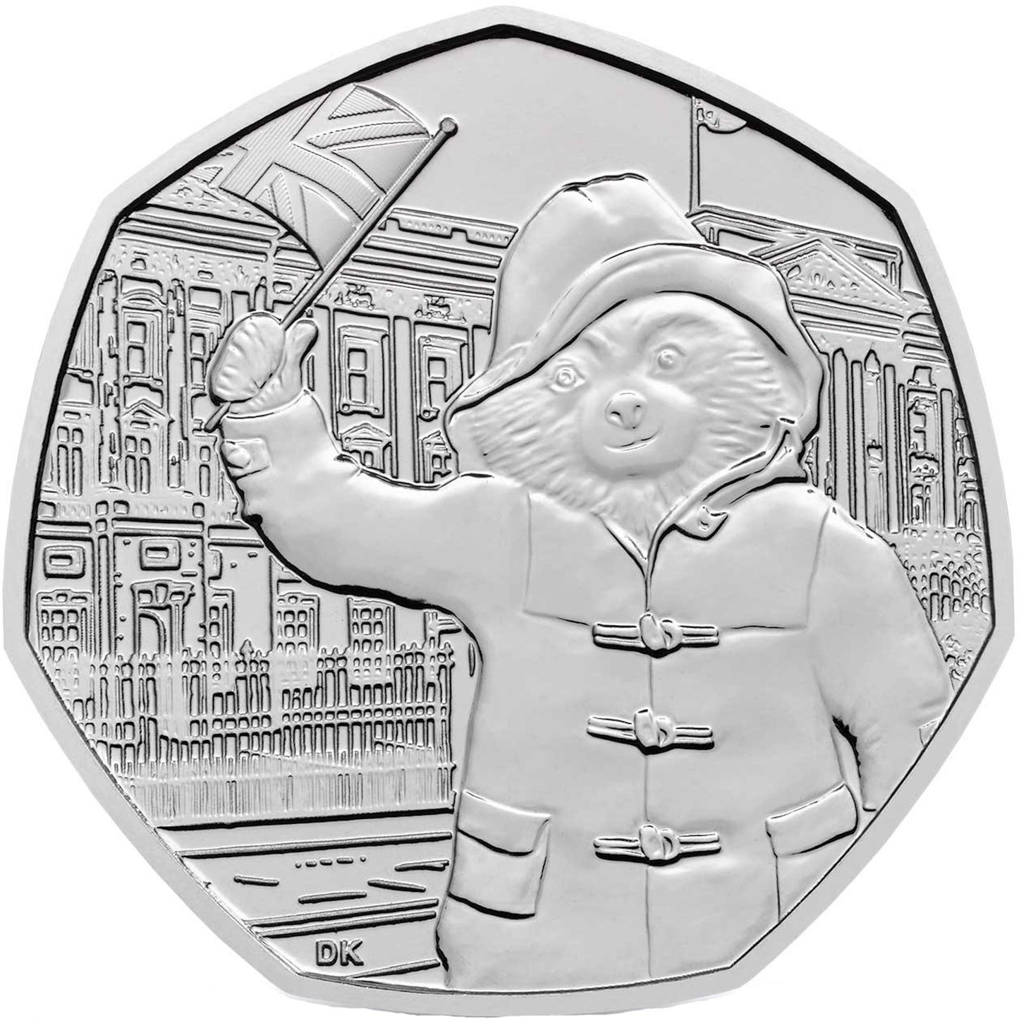 UK 2018 50p Celebrating The 60th Anniversary of Paddington At The Palace Uncirculated Coin