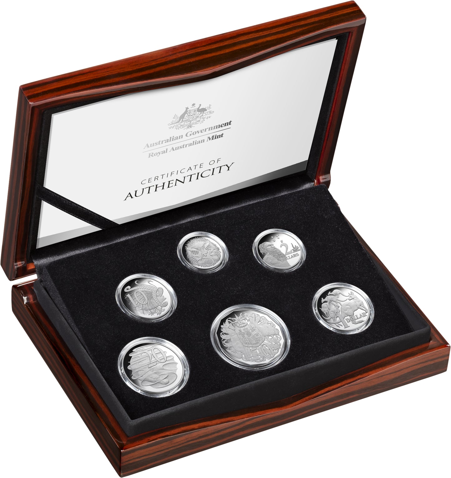 2020 6th Portrait A New Effigy Era Fine Silver Proof Set