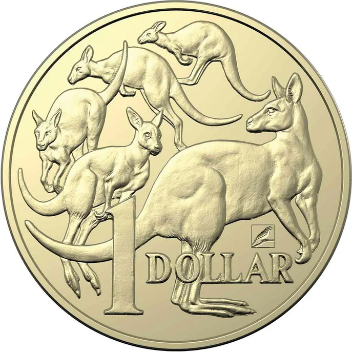 2020 $1 ANDA Melbourne Mob of Roos 'Helmeted Honeyeater' Privy Mark Uncirculated Coin