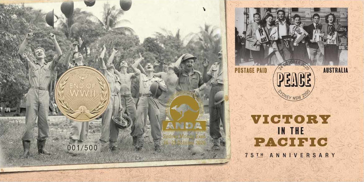 2020 $1 ANDA Sydney Victory In The Pacific 75th Anniversary PNC