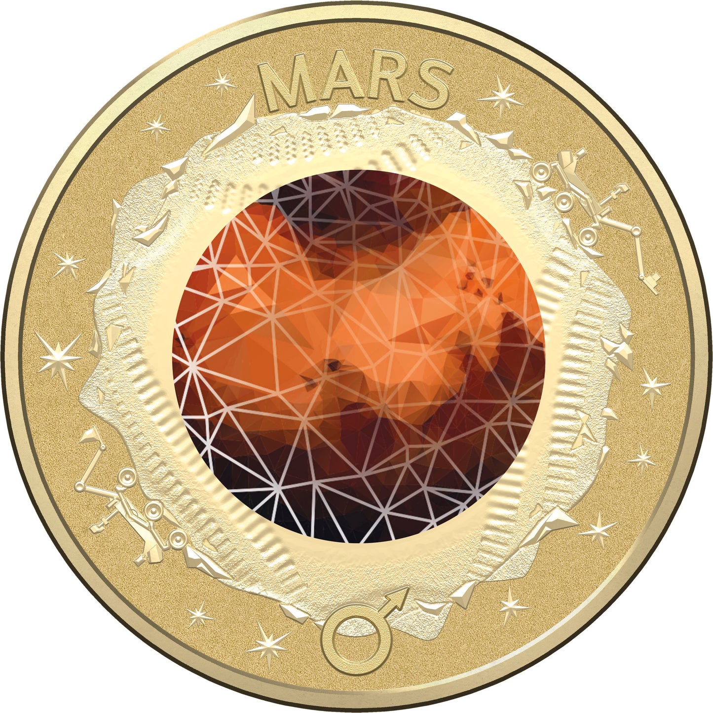 2017 Planetary Coins Astronomical Pop-Up Solar System 10 Coin Set