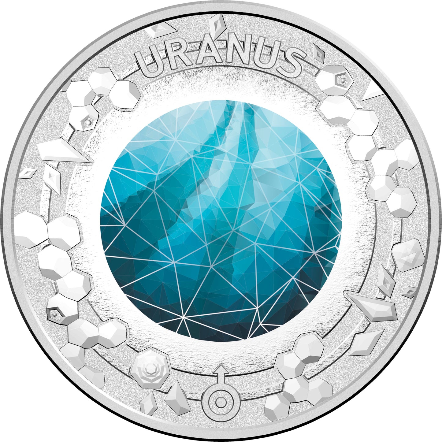 2017 Planetary Coins Astronomical Pop-Up Solar System 10 Coin Set