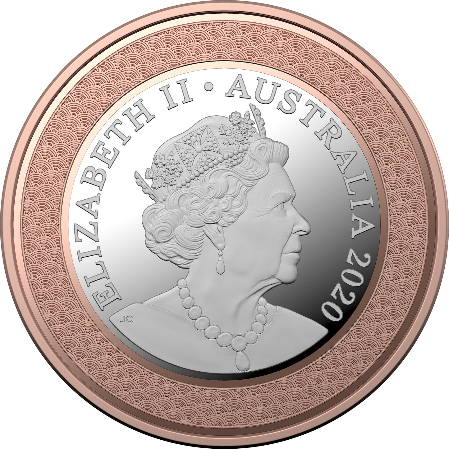 2020 $5 Paralympics Australia Selectively Gold Plated BiMetallic Proof Coin
