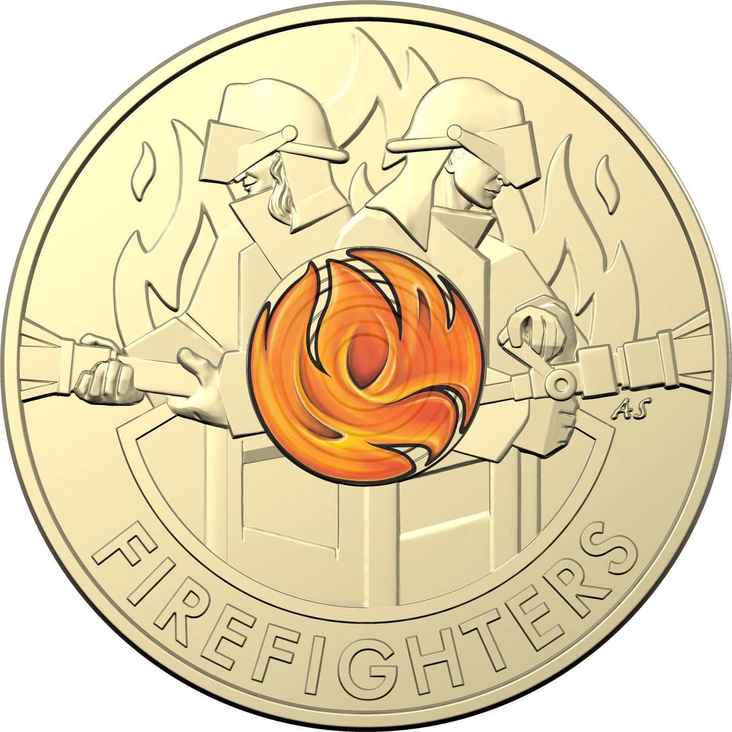2021 $2 ANDA Brisbane Australia's Firefighters PNC
