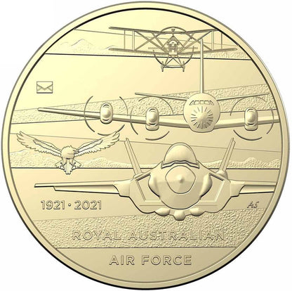 2021 $1 ANDA Brisbane RAAF Centenary PNC