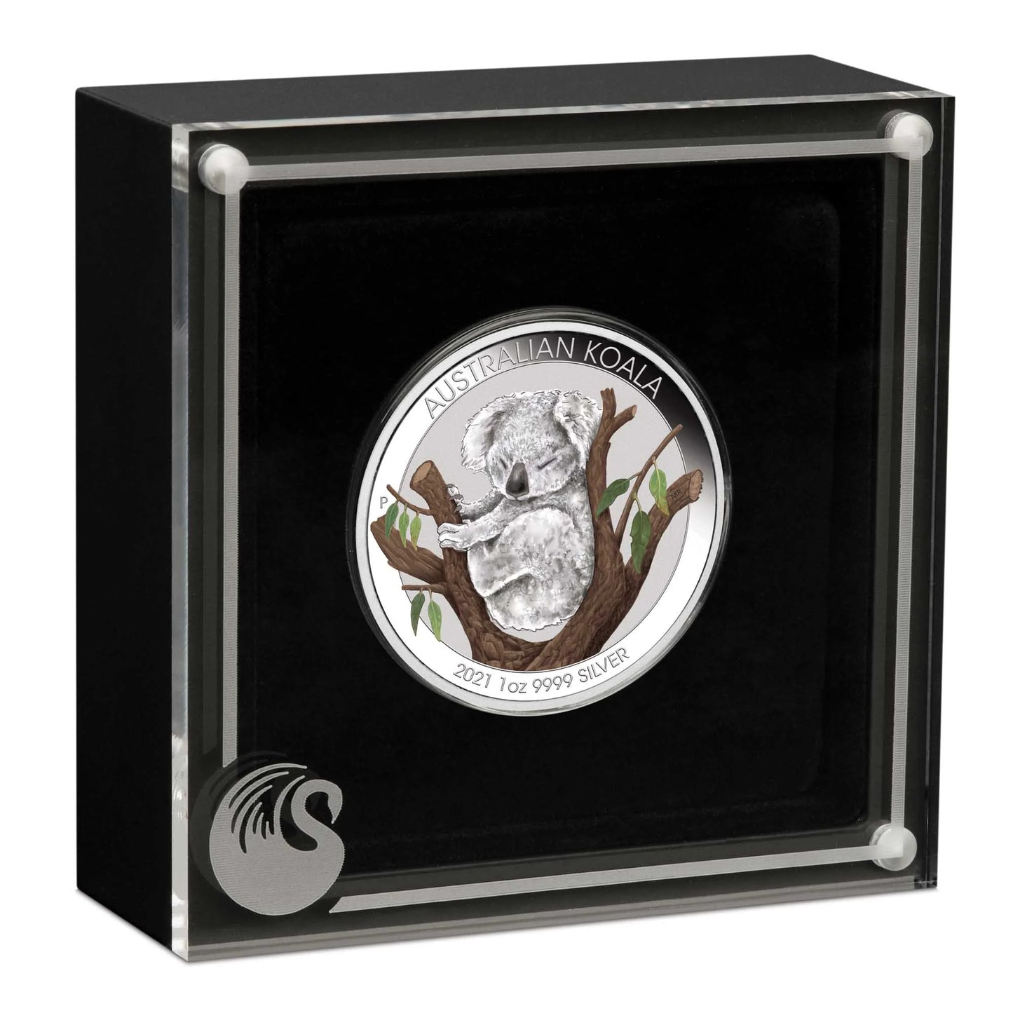 2021 $1 ANDA Brisbane Australian Koala 1oz Silver Coloured Coin