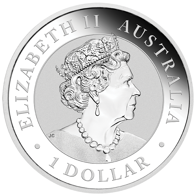 2021 $1 ANDA Melbourne Emu 1oz Silver Coloured Proof Coin