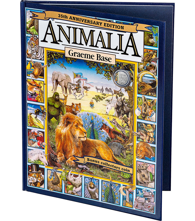 2021 20c 35th Anniversary of Animalia Coloured Uncirculated Coin and Book Set