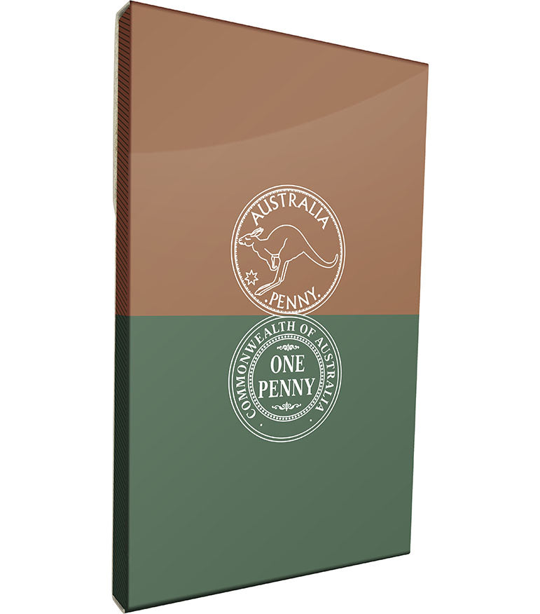 2021 $1 Australian Penny Copper Uncirculated 2 Coin Set