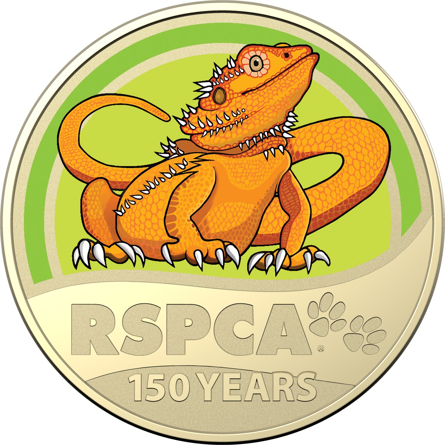 2021 $1 150th Anniversary of The RSPCA Coloured Uncirculated 8 Coin Box Set