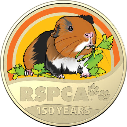 2021 $1 150th Anniversary of The RSPCA Coloured Uncirculated 8 Coin Box Set