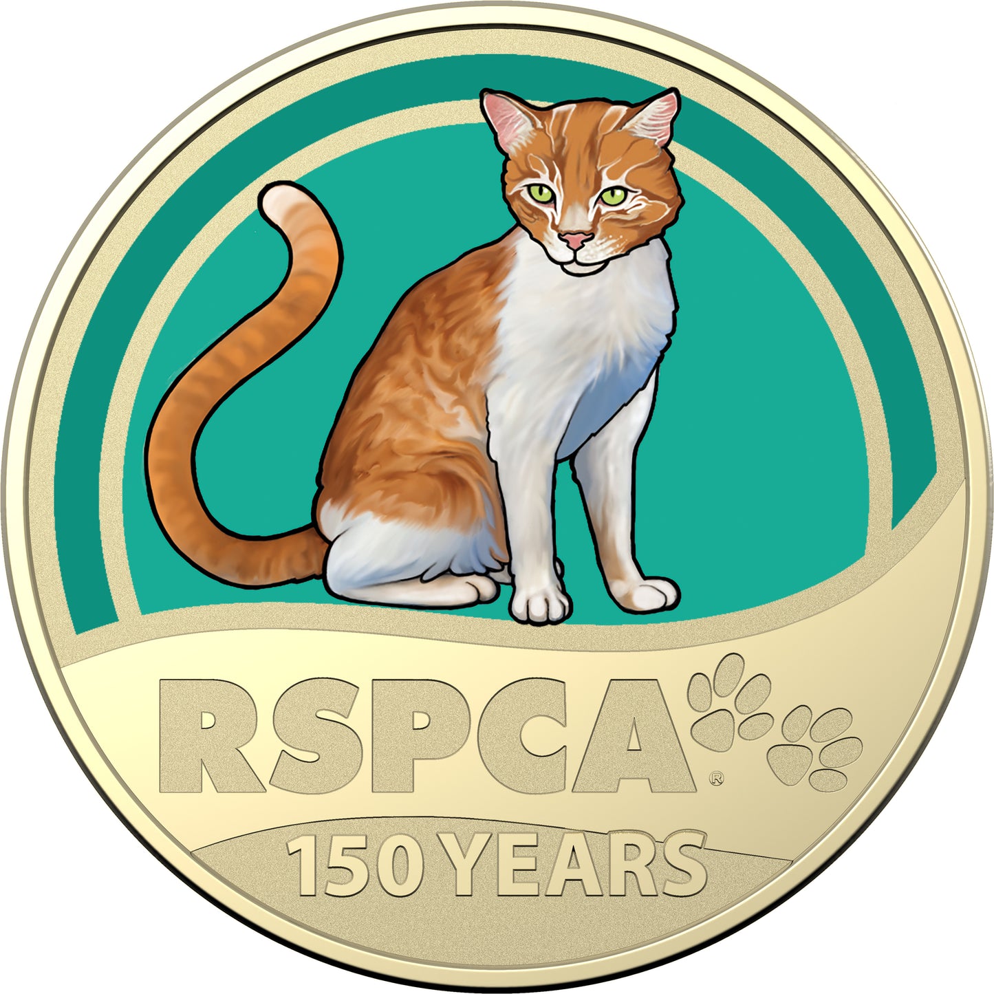 2021 $1 150th Anniversary of The RSPCA Coloured Uncirculated 8 Coin Box Set