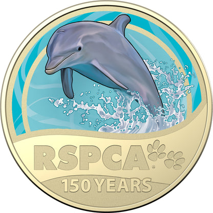 2021 $1 150th Anniversary of The RSPCA Coloured Uncirculated 8 Coin Box Set