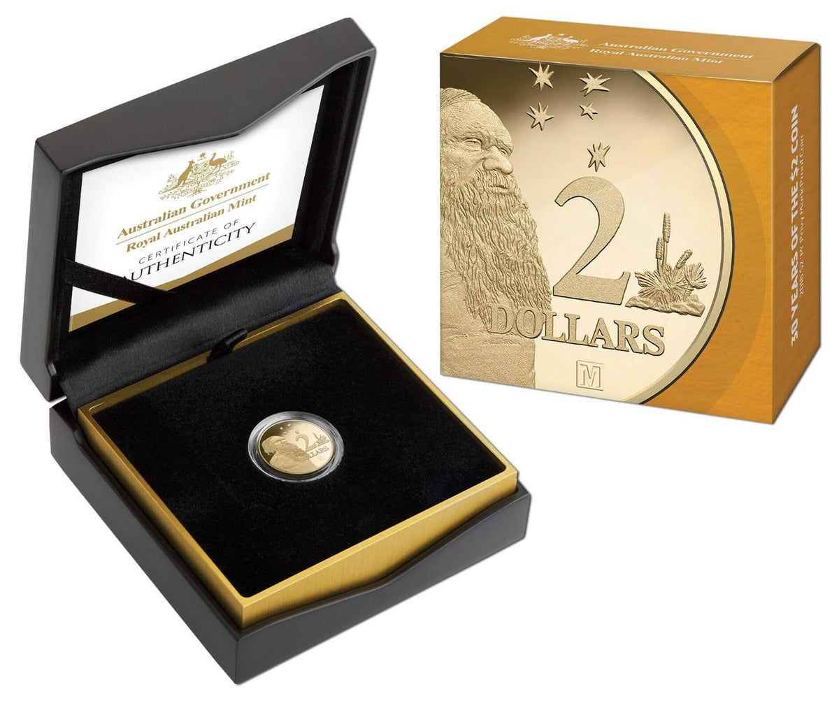Afrep 2m Coin 2018 $2 ANDA Melbourne 30 Years of $2 'M' Privy Mark Proof Coin – Town ...