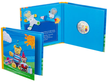 2016 50c 50 Years of Play School Coloured Uncirculated 3 Coin Set