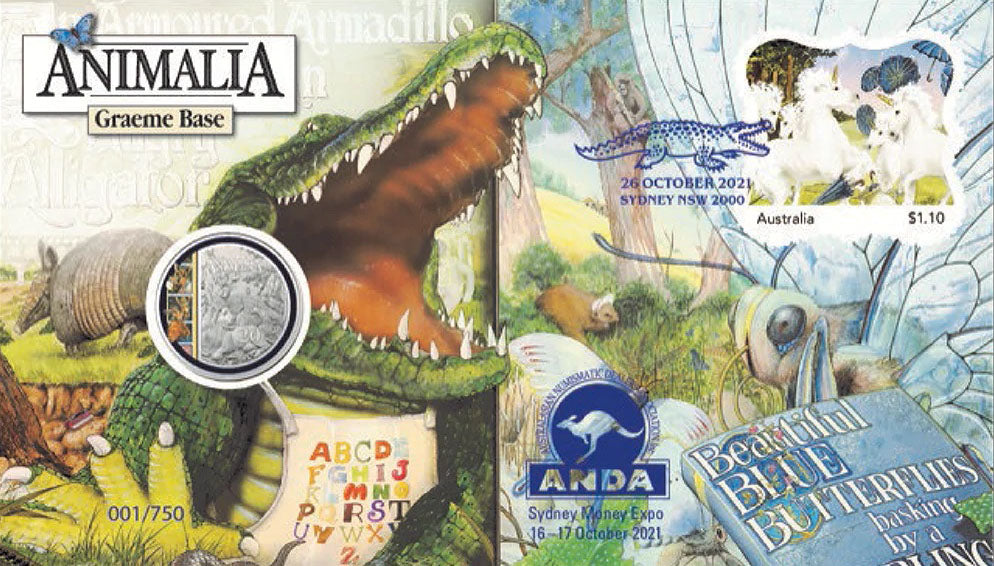 2021 20c ANDA Sydney Animalia PNC