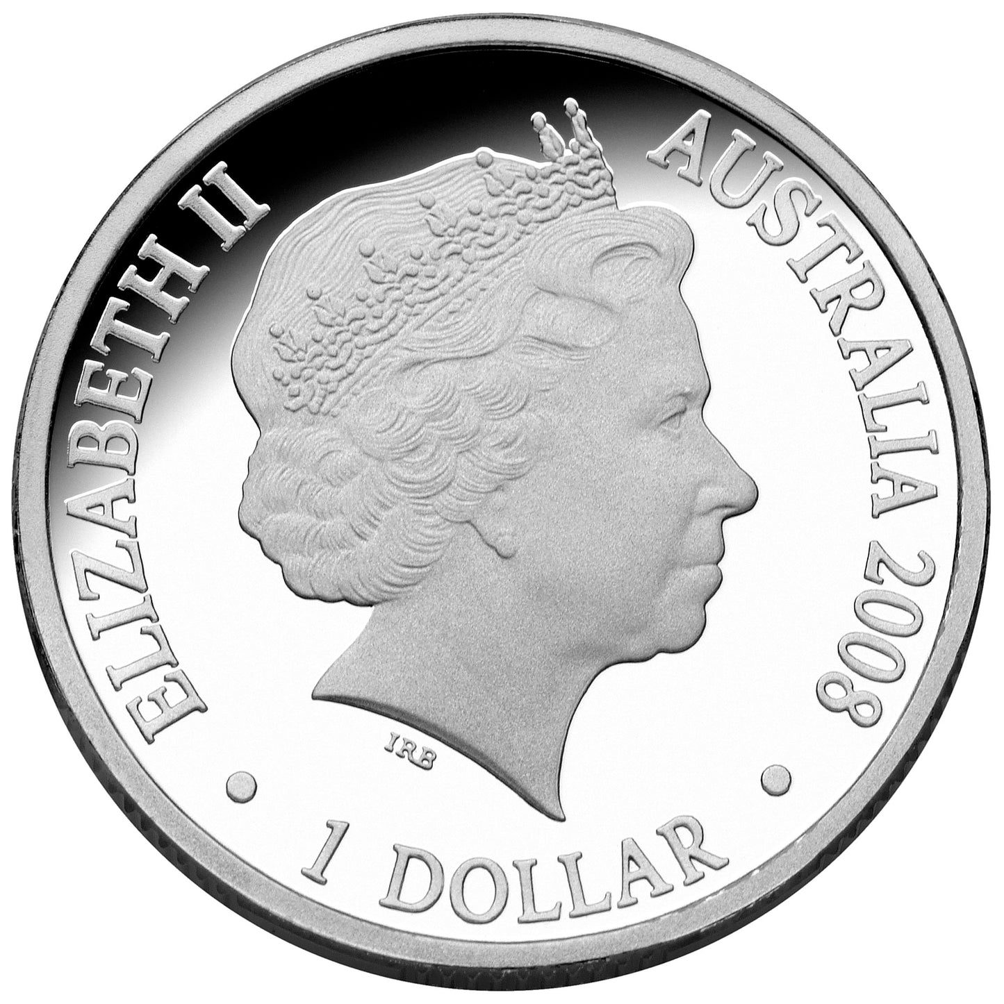 2008 $1 Year of The Rat Silver Proof Coin