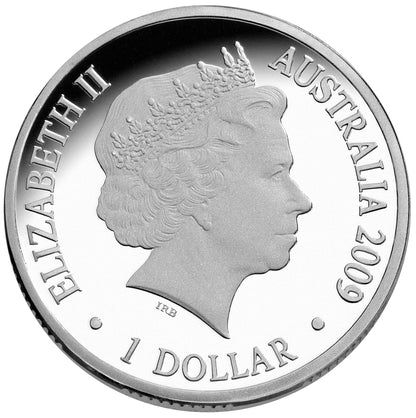 2009 $1 Year of The Ox Silver Proof Coin