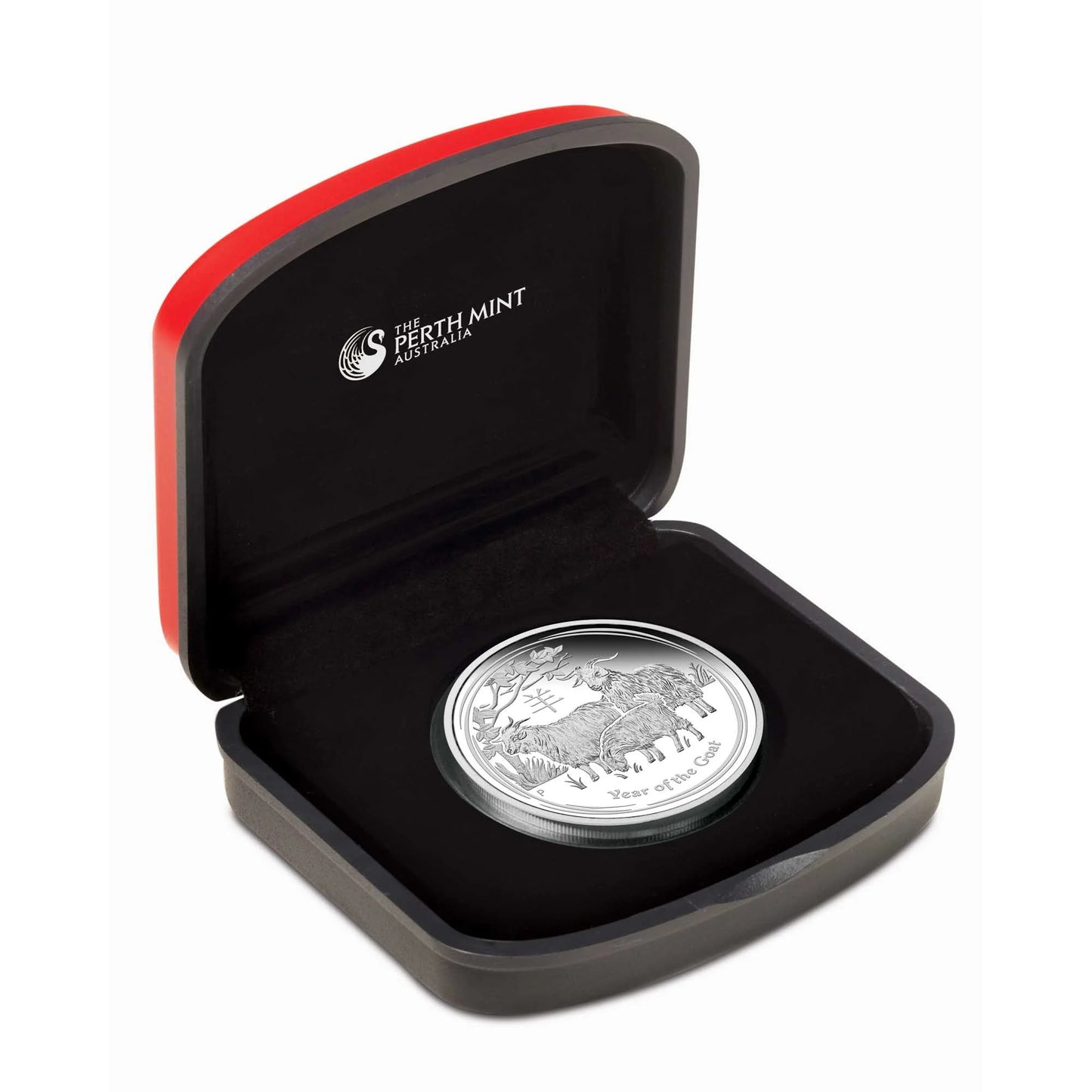 2015 50c Lunar Year of The Goat 1/2oz Silver Proof Coin