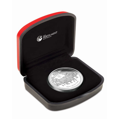2015 50c Lunar Year of The Goat 1/2oz Silver Proof Coin