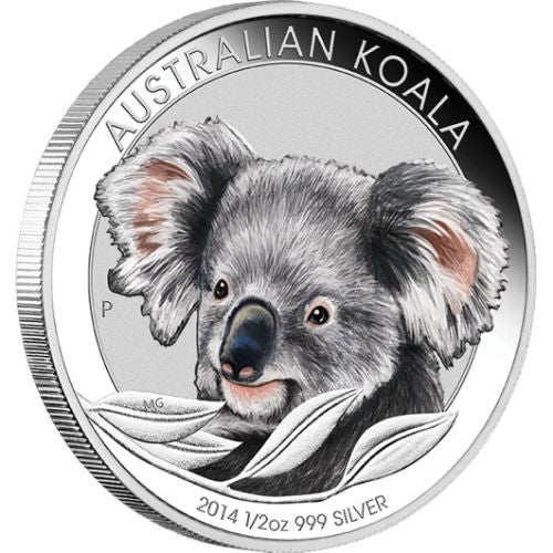2014 50c Australian Outback 1/2oz Silver Coloured Proof 3 Coin Set