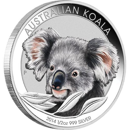 2014 50c Australian Outback 1/2oz Silver Coloured Proof 3 Coin Set