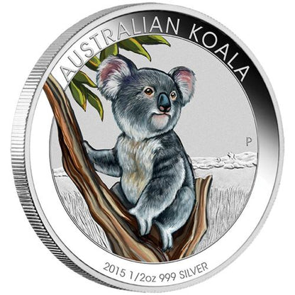 2015 50c Australian Outback 1/2oz Silver Coloured Proof 3 Coin Set