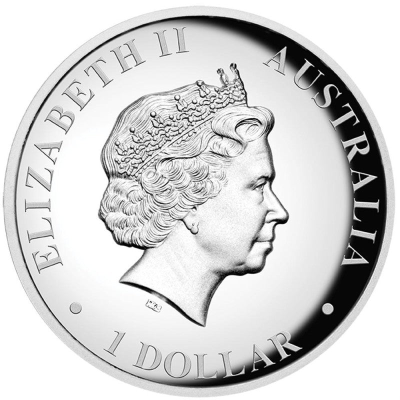 2015 $1 Australian Koala 1oz Silver High Relief Proof Coin