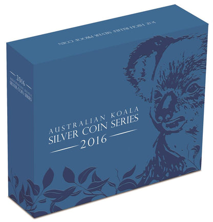2016 $1 Australian Koala 1oz Silver High Relief Proof Coin
