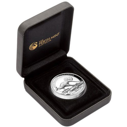 2015 $1 Australian Kangaroo 1oz Silver High Relief Proof Coin