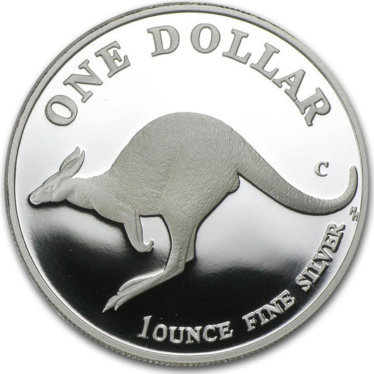 1998 $1 Kangaroo 1oz Silver Proof Coin