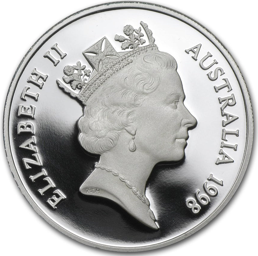 1998 $1 Kangaroo 1oz Silver Proof Coin