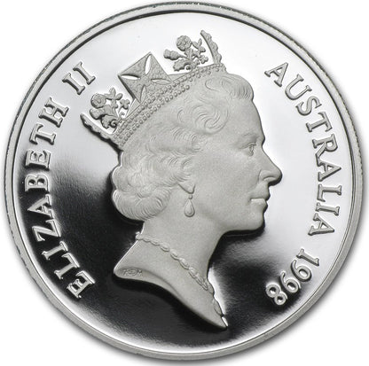 1998 $1 Kangaroo 1oz Silver Proof Coin