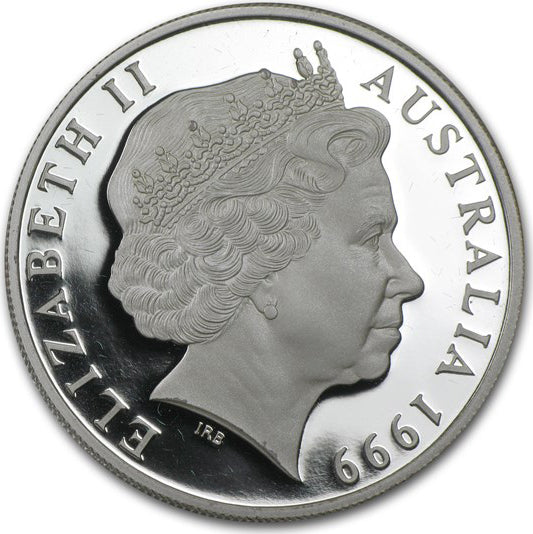 1999 $1 Kangaroo 1oz Silver Proof Coin
