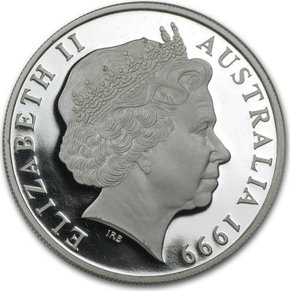 1999 $1 Kangaroo 1oz Silver Proof Coin
