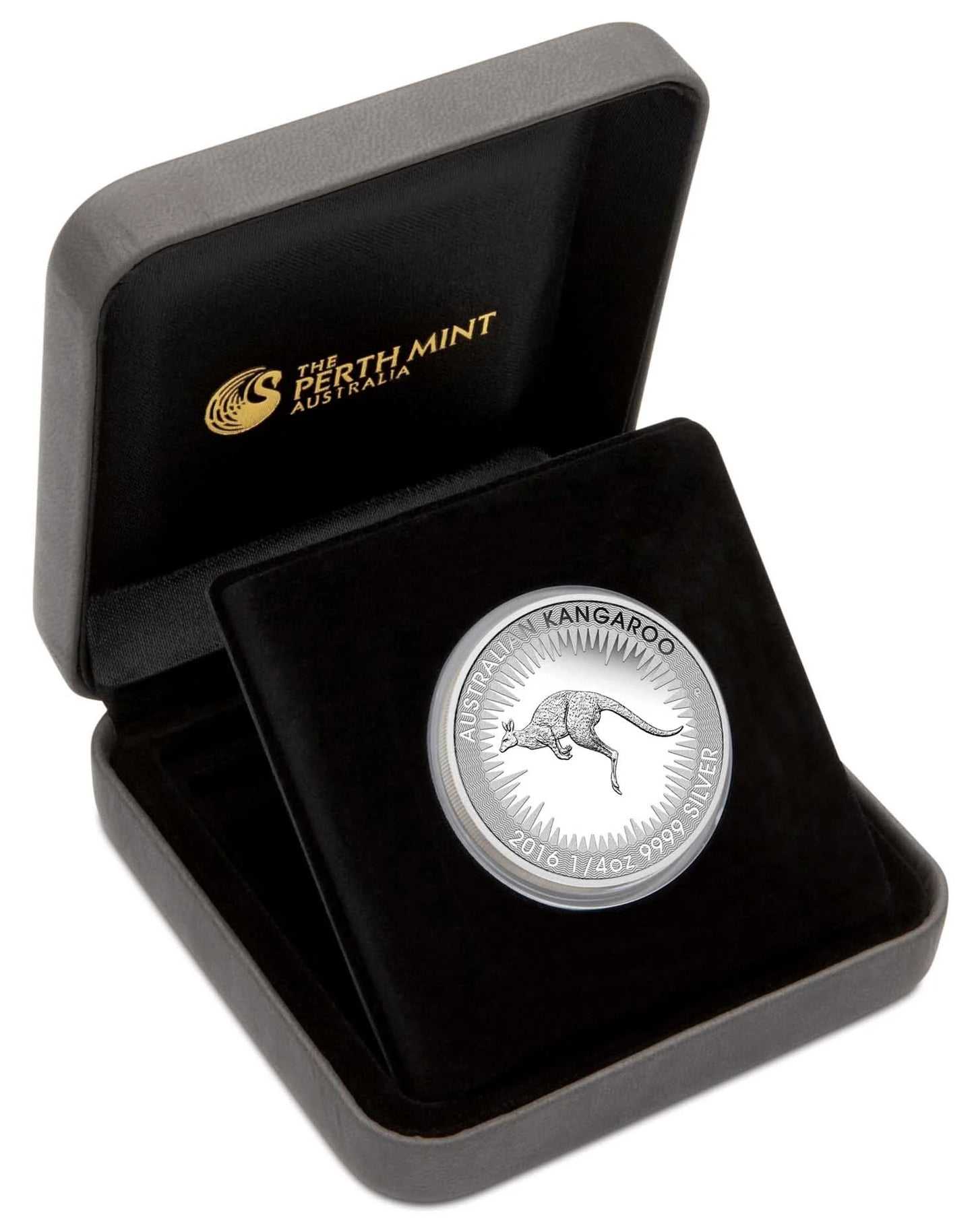 2016 25c Australian Kangaroo 1/4oz Silver Proof Coin