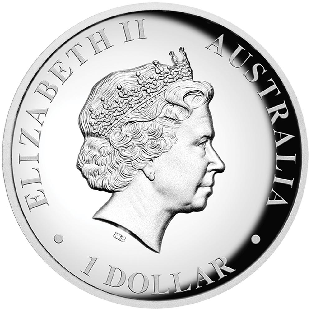 2015 $1 Australian Wedge-Tailed Eagle 1oz Silver High Relief Proof Coin