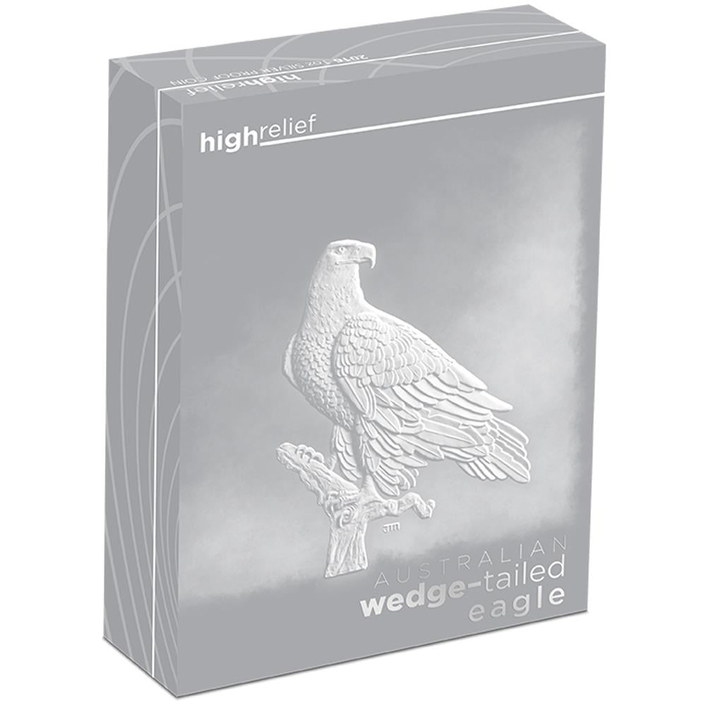 2016 $1 Australian Wedge-Tailed Eagle 1oz Silver High Relief Proof Coin