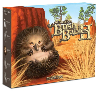 2013 50c Australian Bush Babies II Echidna 1/2oz Silver Coloured Proof Coin