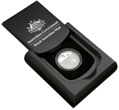 2013 $1 Kangaroo At Sunset Silver Proof Coin